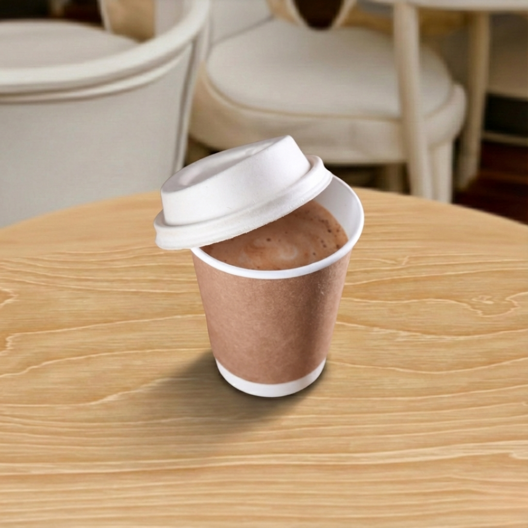 250 ml Double Paper Cup With Lid
