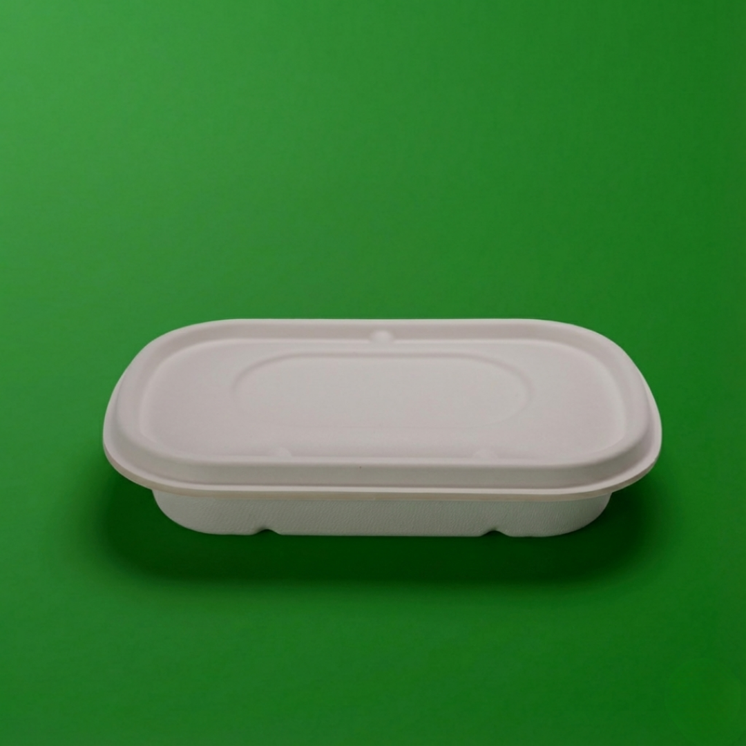 500 ML Rectangular Container With Lid
