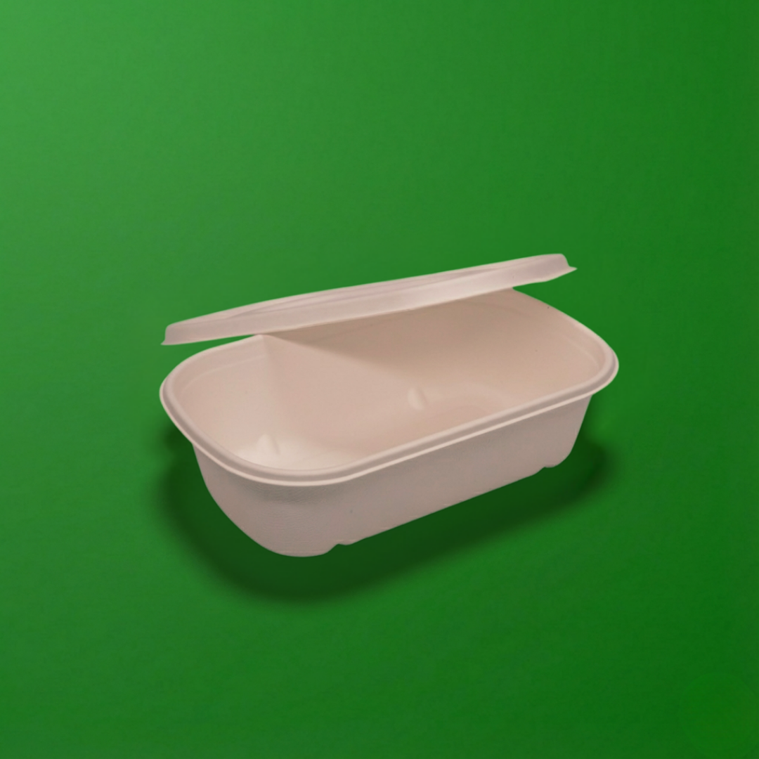 700 ML Rectangular Container With Lid