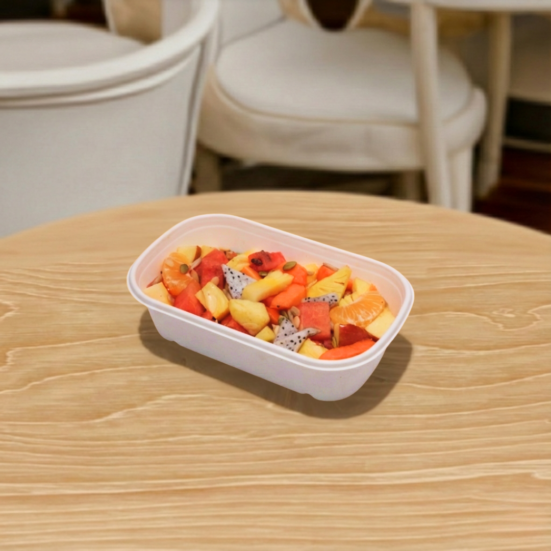 700 ML Rectangular Container With Lid