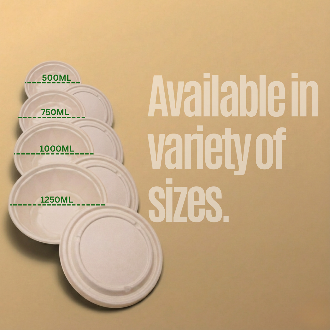 500 ML Round Container With Lid