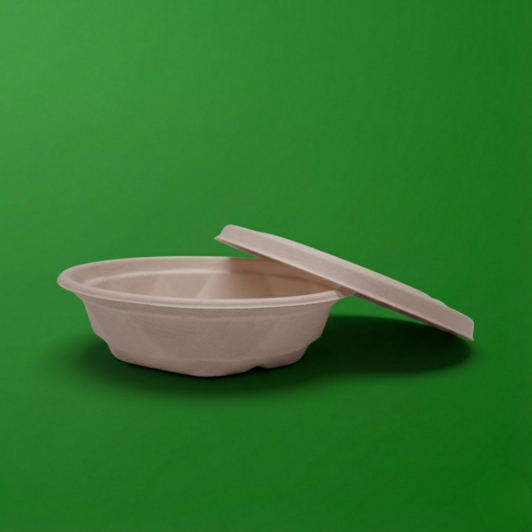 750 ML Round Container With Lid