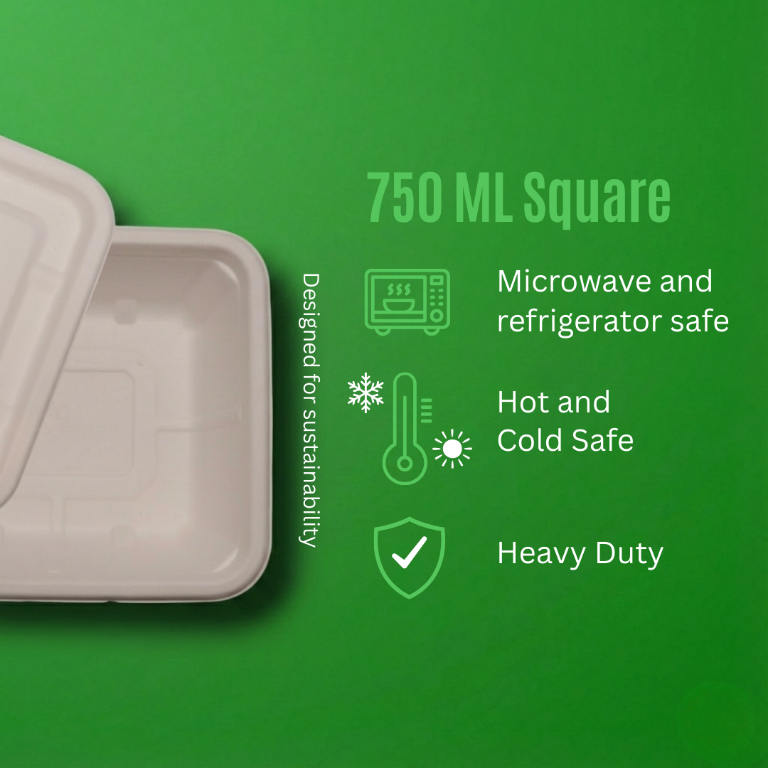 750 ML Square Bowl Lid