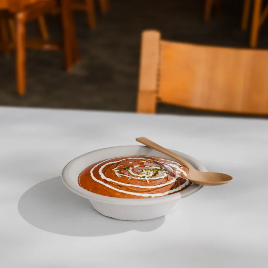 240 ml bowl - Biodegradable sugarcane bagasse bowl