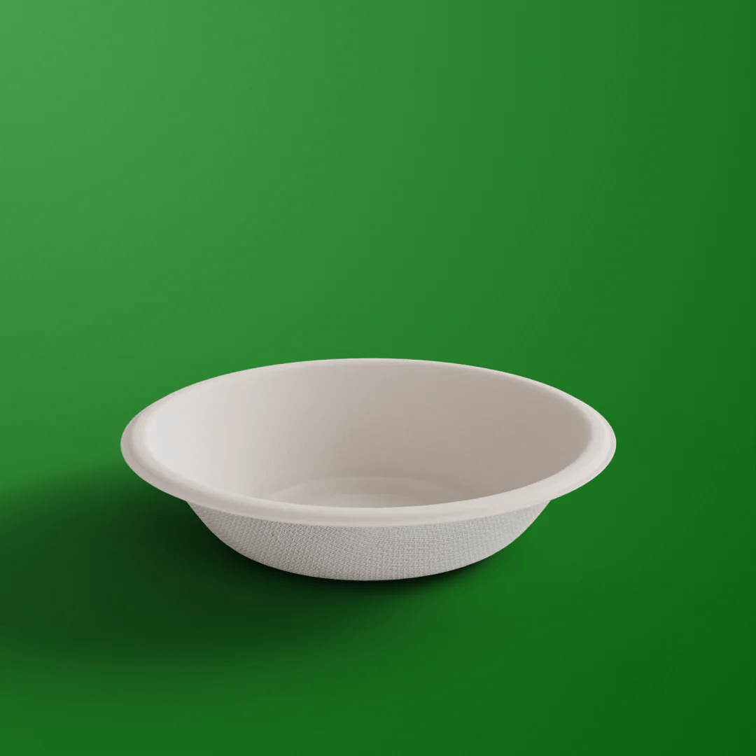 360 ml bowl - Biodegradable sugarcane bagasse bowl