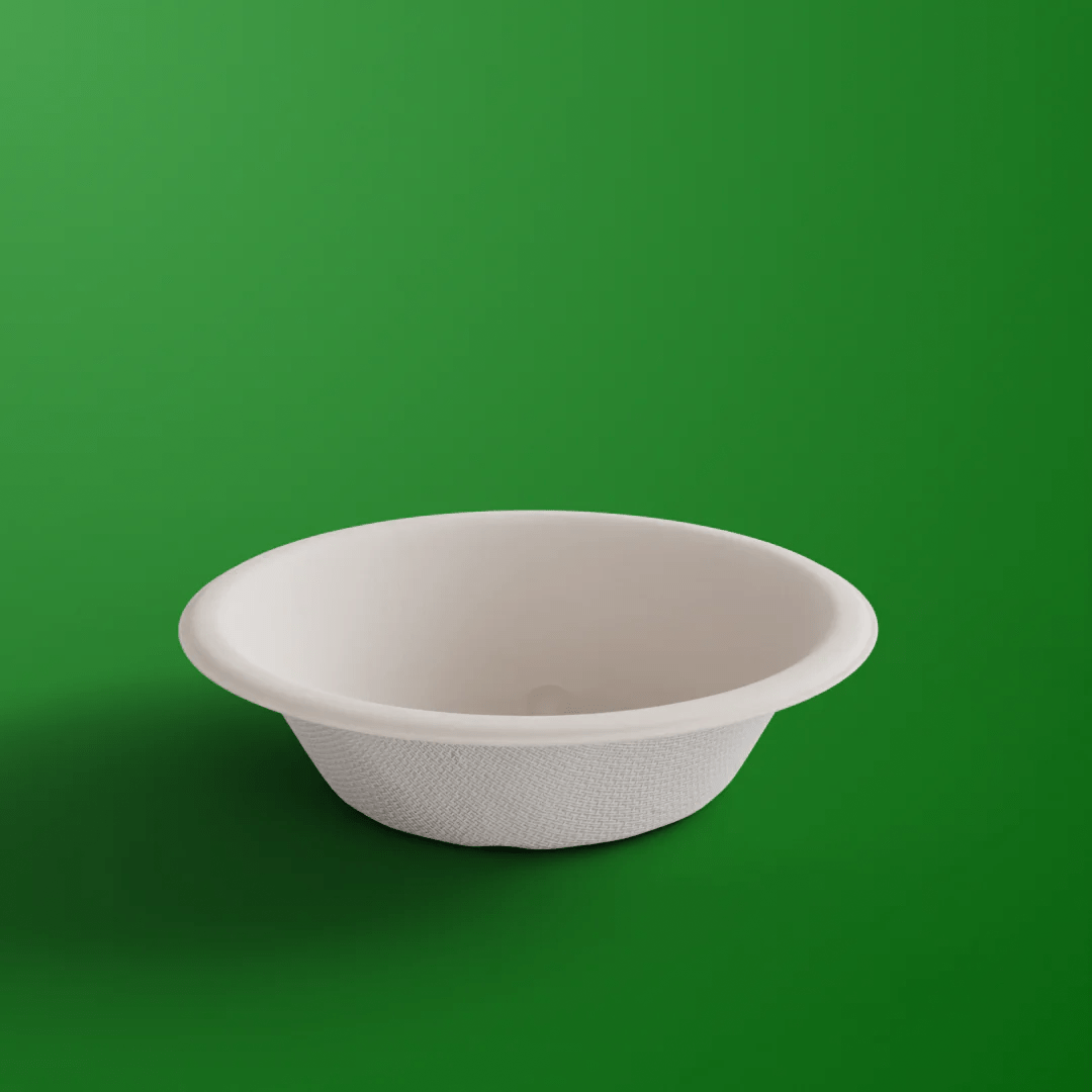 180 ml bowl - Biodegradable sugarcane bagasse bowl