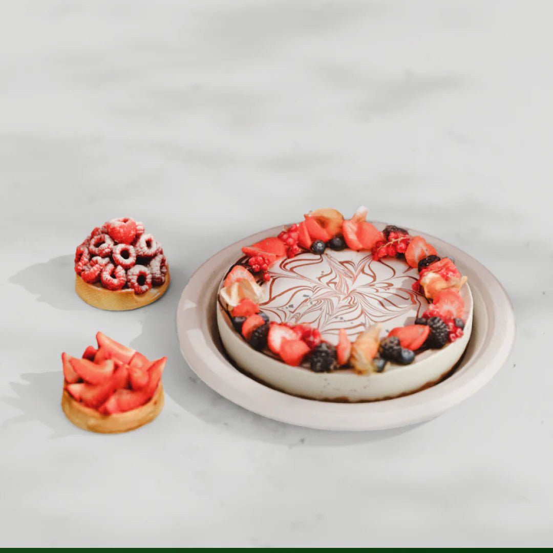 11 Inch Round Plate - Biodegradable sugarcane bagasse plate