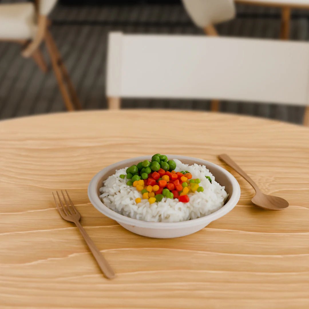 360 ml bowl - Biodegradable sugarcane bagasse bowl