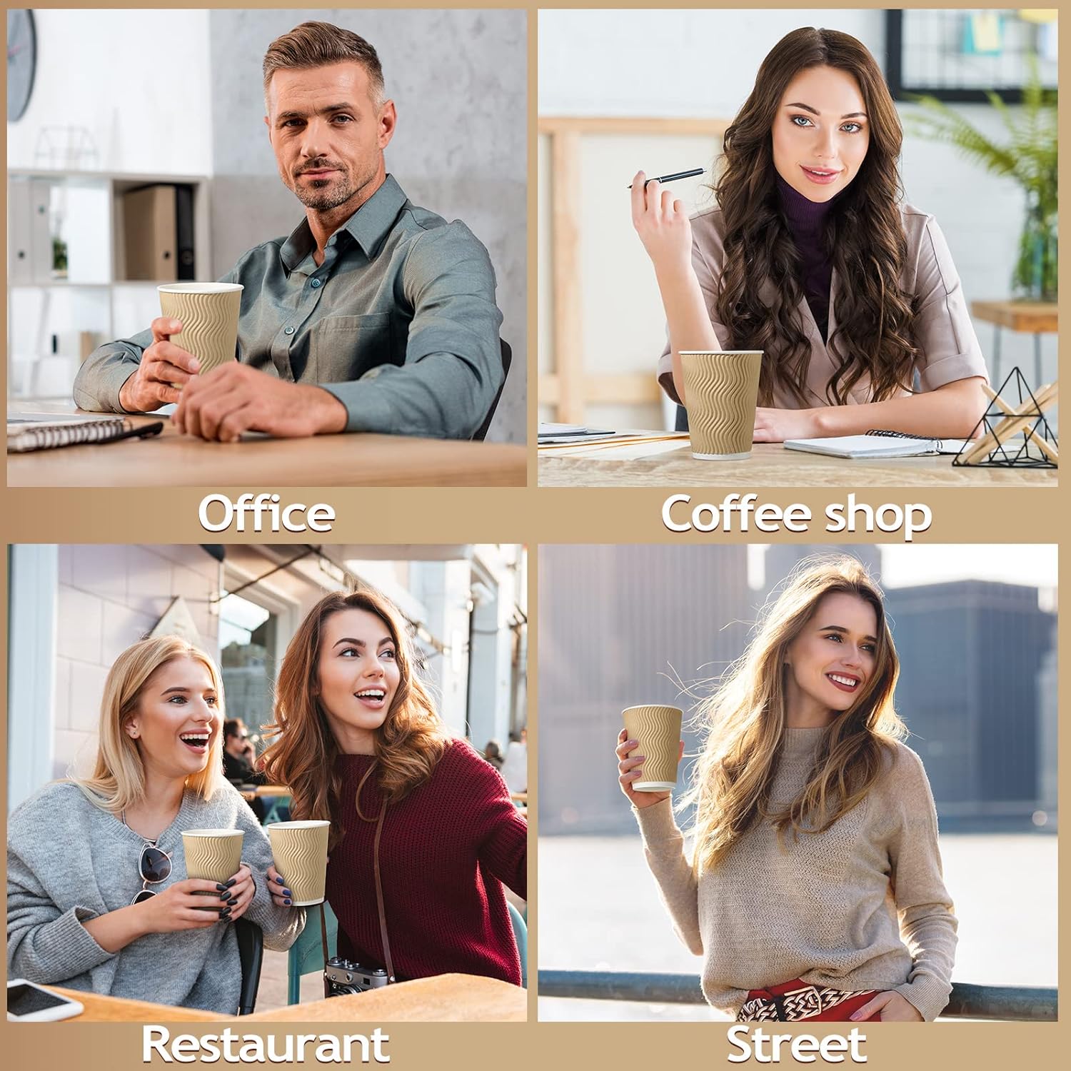 150 ml Ripple Paper Cup