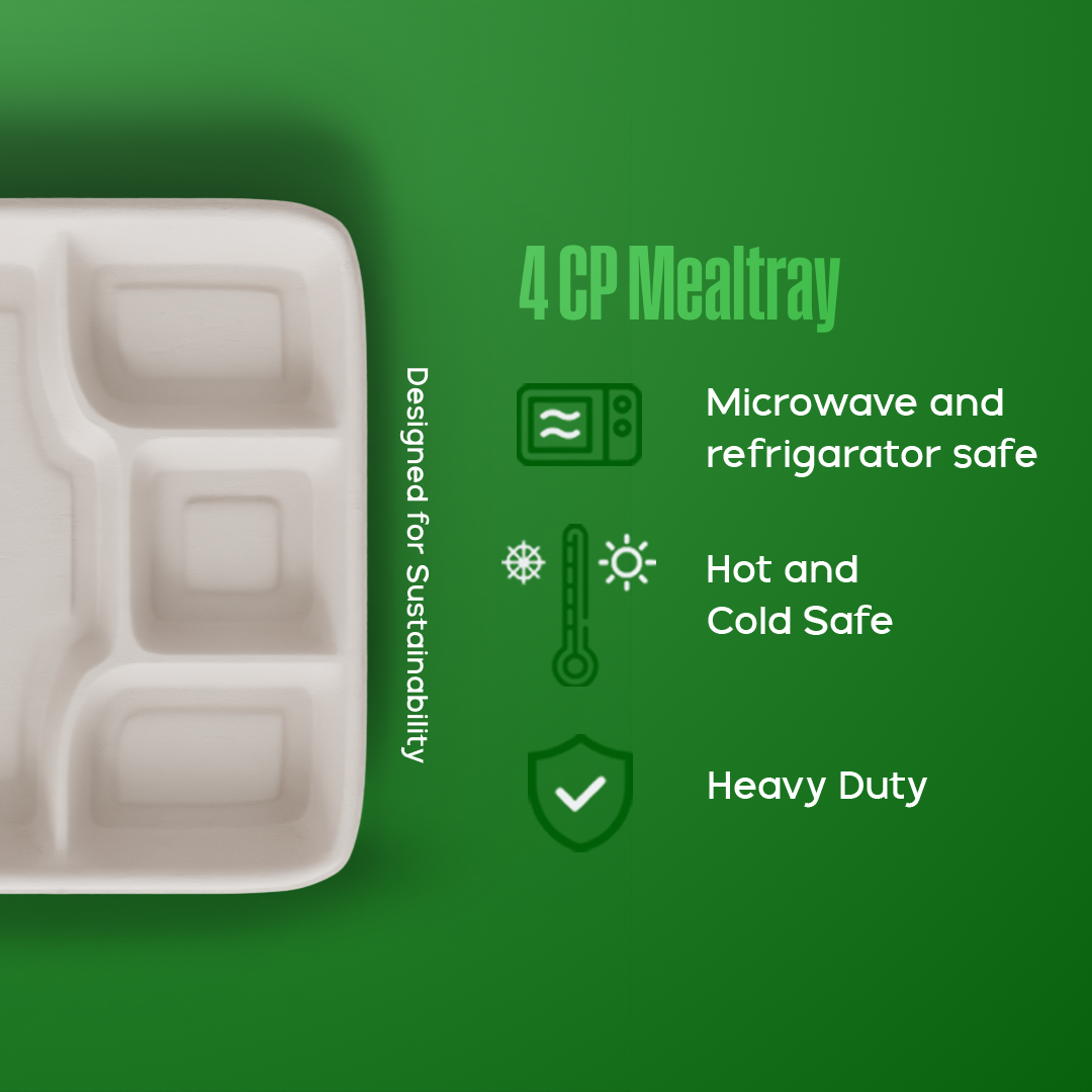 4 CP MEAL TRAY