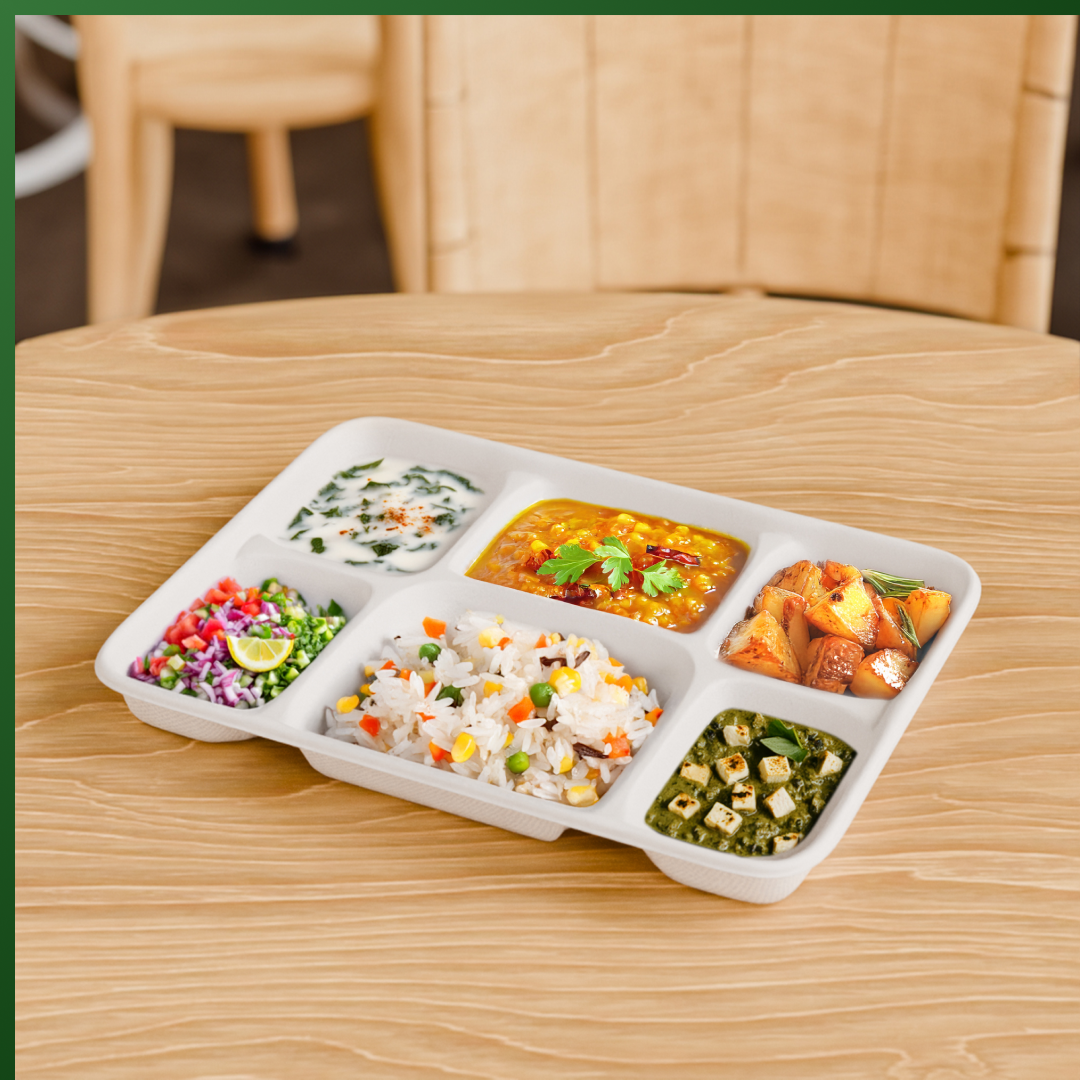 6 CP MEAL TRAY