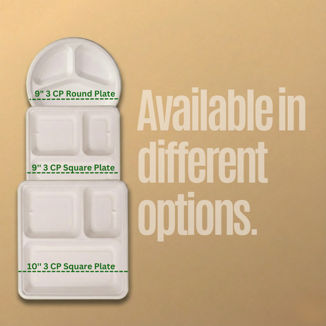 9" 3 CP ROUND PLATE