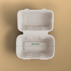 9x6 Bagasse Clamshell, Disposable Clamshell, Bagasse Clamshell Containers, Eco friendly Clamshell,