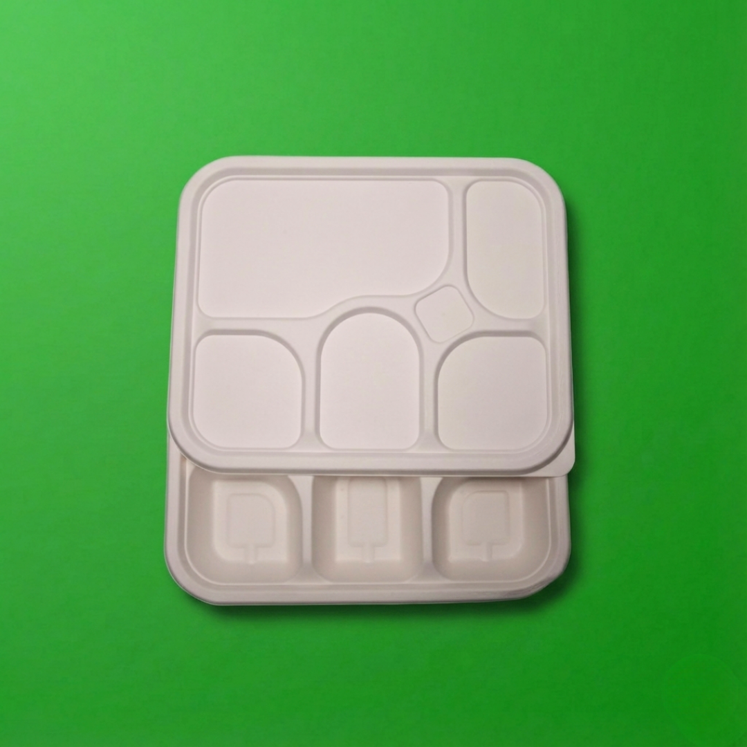 5 CP MEAL TRAY B2B LID (ANTI LEAK)