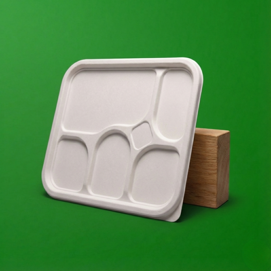 5 CP MEAL TRAY B2B LID (ANTI LEAK)