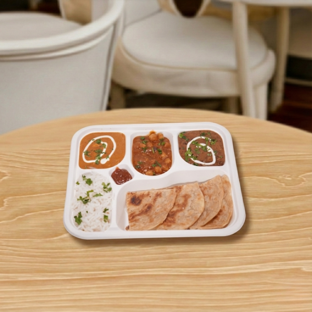 5 CP MEAL TRAY B2B LID (ANTI LEAK)