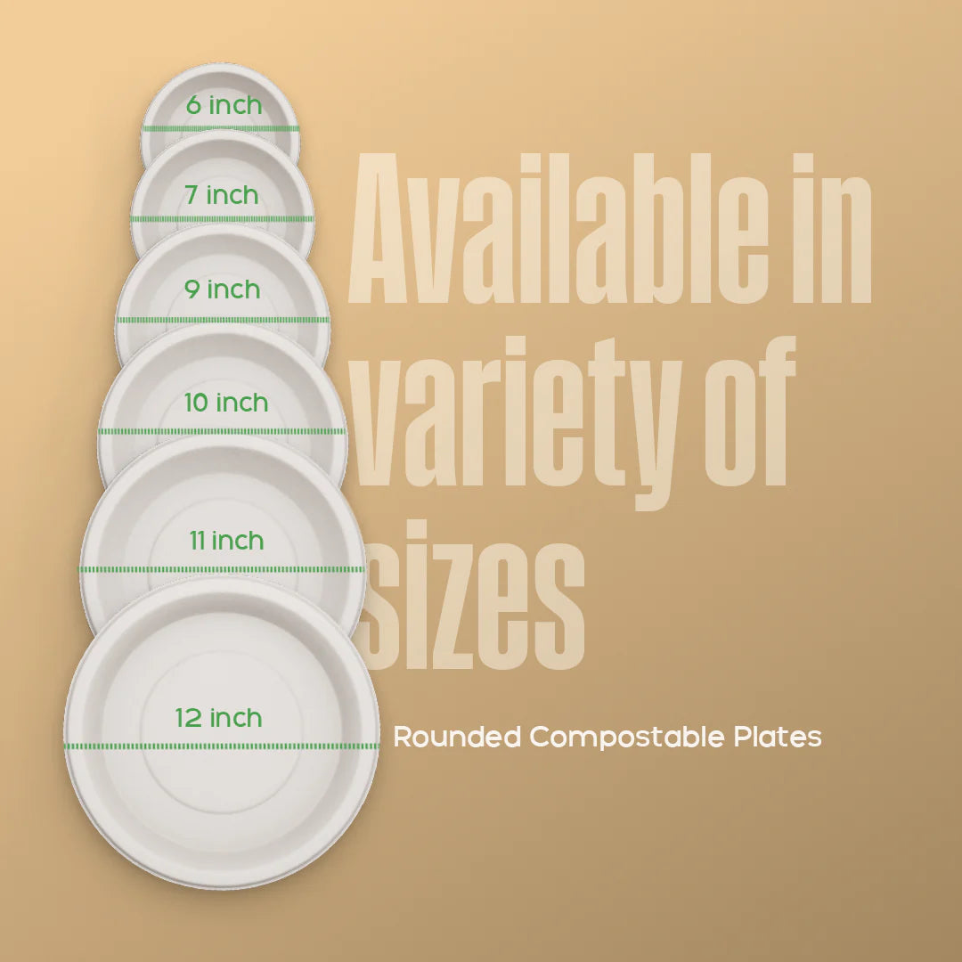 Sugarcane Disposable Plates, Bagasse Paper Plates, Eco Friendly Paper Plates, Disposable Plates Online,