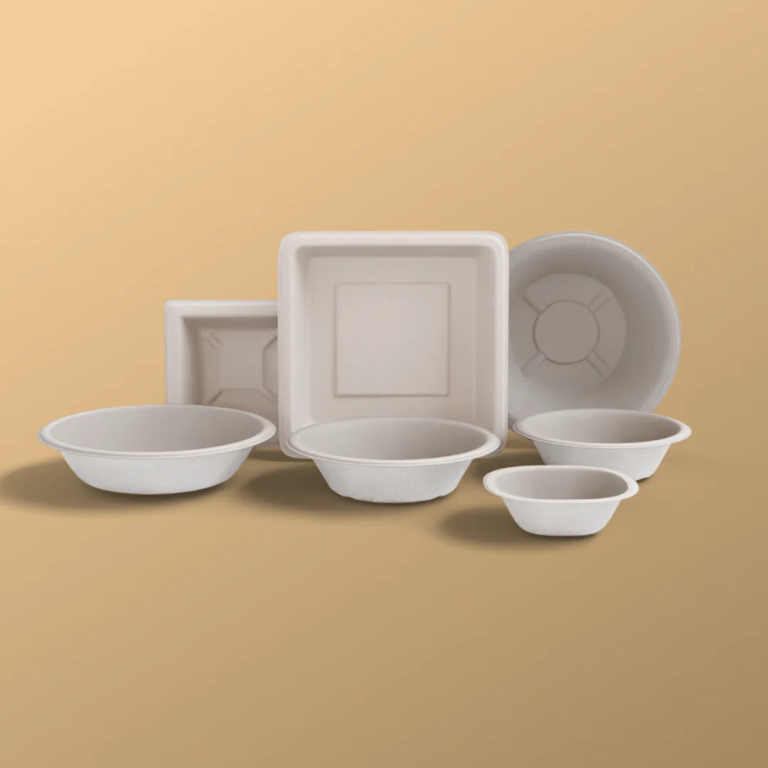 Bagasse Tableware, Bagasse Trays, Plate Bagasse, Sugar Cane Bagasse Plate, Disposable Paper Plates,	