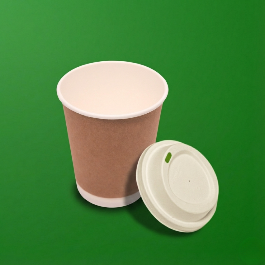 350 ml Double Paper Cup With Lid