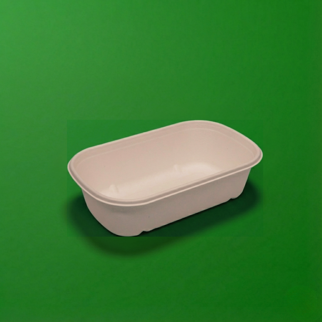 750 ML Rectangular Container With Lid