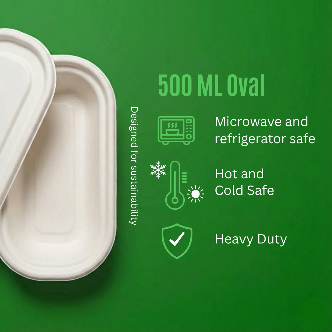 500 ML Oval Bowl Lid